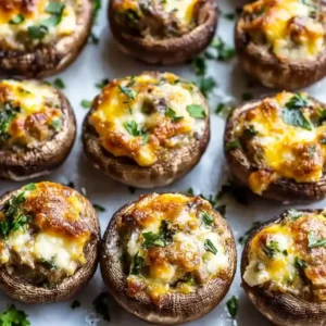 Copycat Red Lobster Stuffed Mushrooms