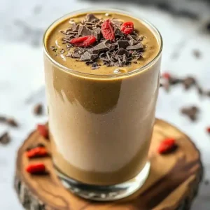 Creamy Avocado Chocolate Smoothie