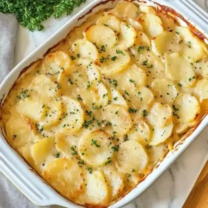 Creamy Brown Butter Scalloped Potatoes