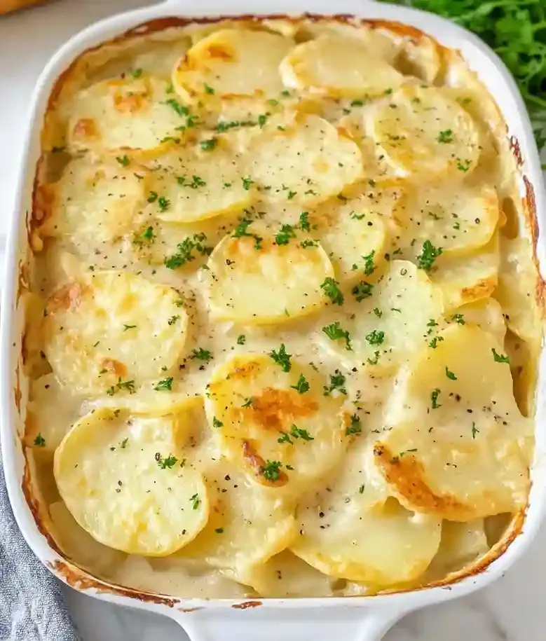 Creamy Brown Butter Scalloped Potatoes