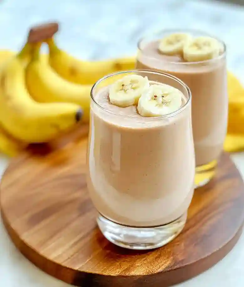 Creamy Chocolate Banana Protein Shake