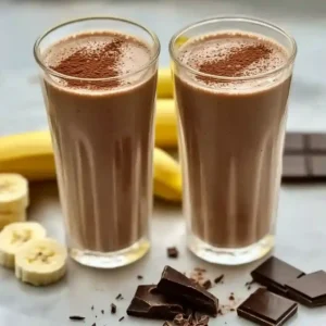 Creamy Chocolate Peanut Butter Smoothie