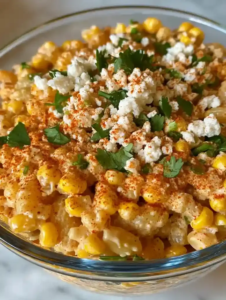Creamy Elote-Style Pasta Salad