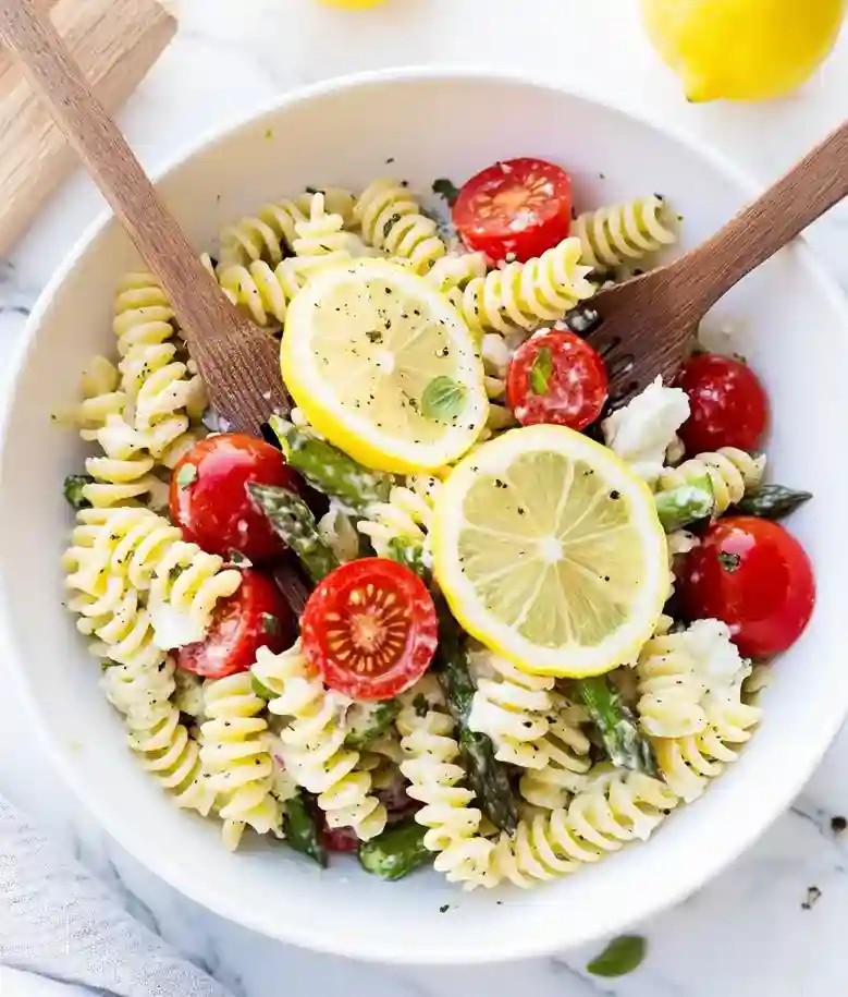Creamy Goat Cheese Pasta Salad Recipe