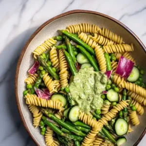 Creamy Green Goddess Pasta Salad