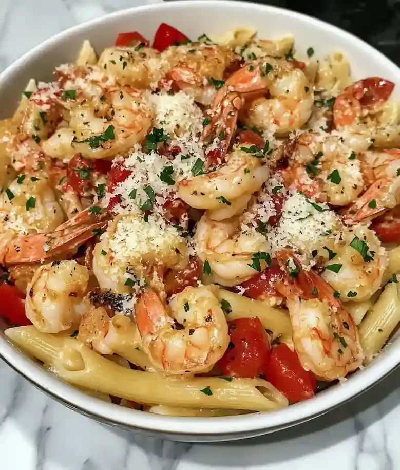Creamy Lobster and Shrimp Pasta