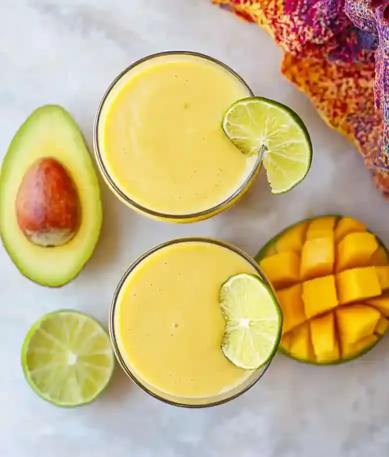 Creamy Mango Avocado Smoothie