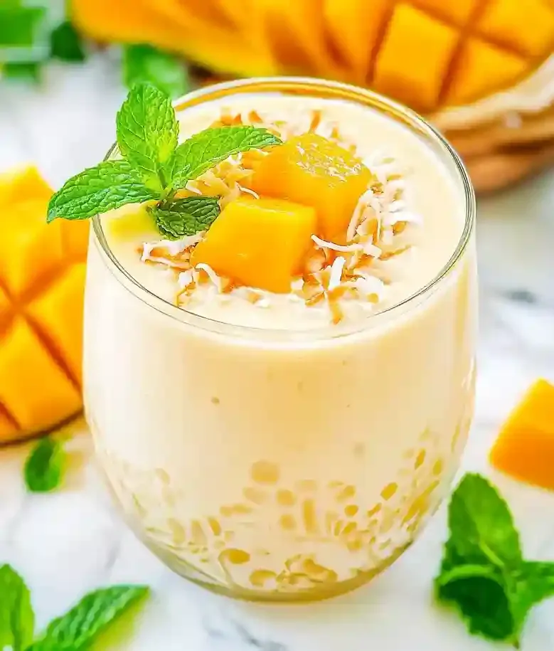 Creamy Mango Protein Smoothie