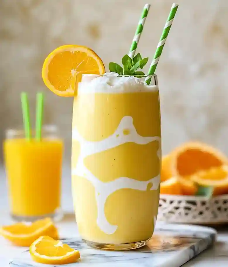 Creamy Orange Protein Smoothie