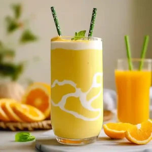 Creamy Orange Protein Smoothie