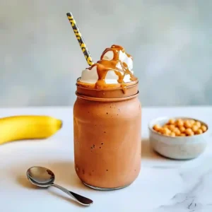 Creamy Peanut Butter Banana Shake