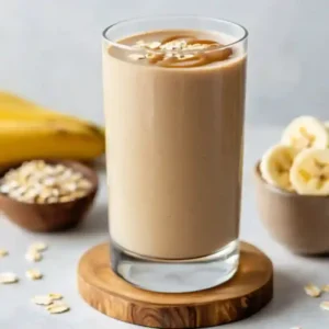 Creamy Peanut Butter Banana Smoothie