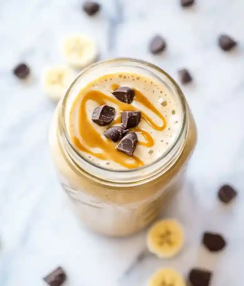 Creamy Peanut Butter Banana Smoothie