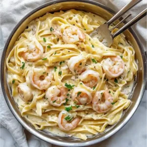 Creamy Shrimp Alfredo Pasta Recipe