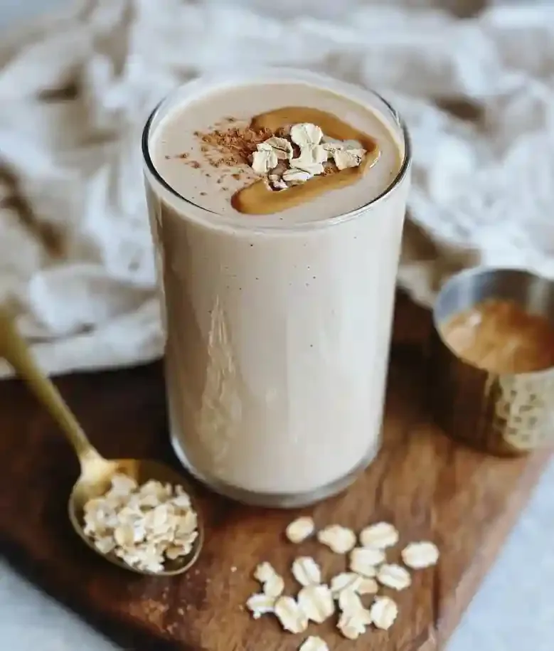 Creamy Vanilla Peanut Butter Smoothie