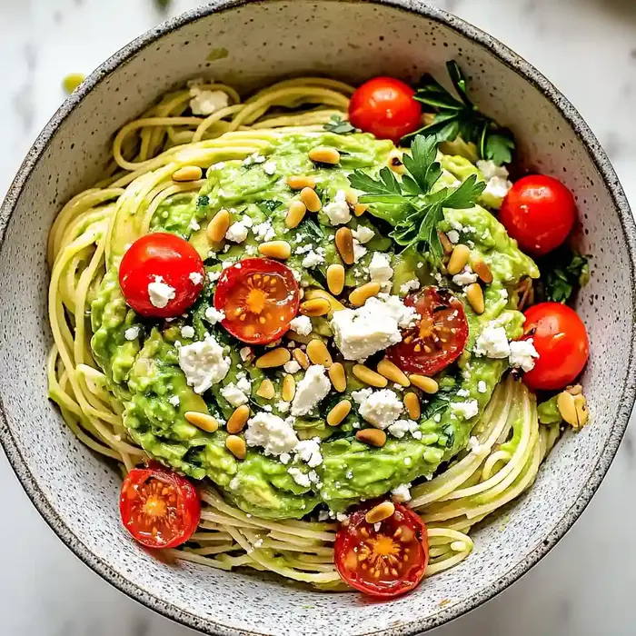 Creamy Vegan Avocado Pasta Recipe