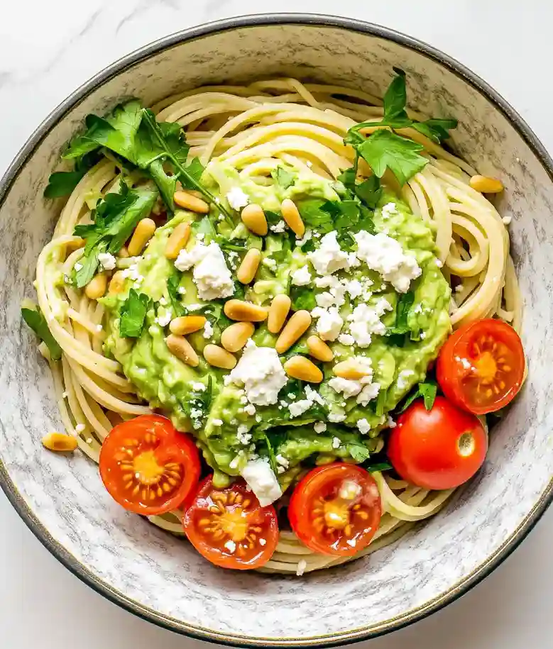 Creamy Vegan Avocado Pasta Recipe