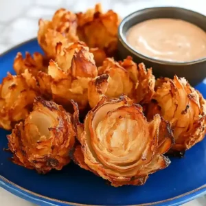 Crispy Air Fryer Blooming Onion Recipe