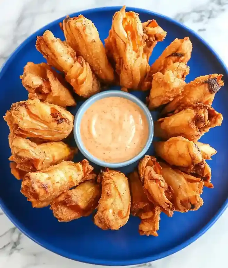 Crispy Air Fryer Blooming Onion Recipe