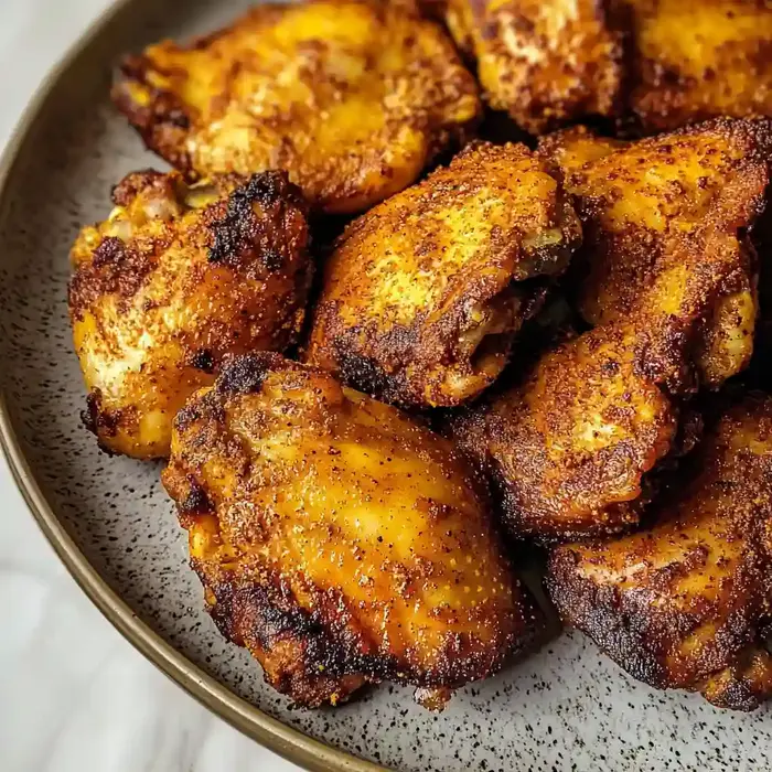 Crispy Air Fryer Boneless Chicken Thighs