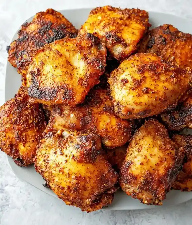 Crispy Air Fryer Boneless Chicken Thighs