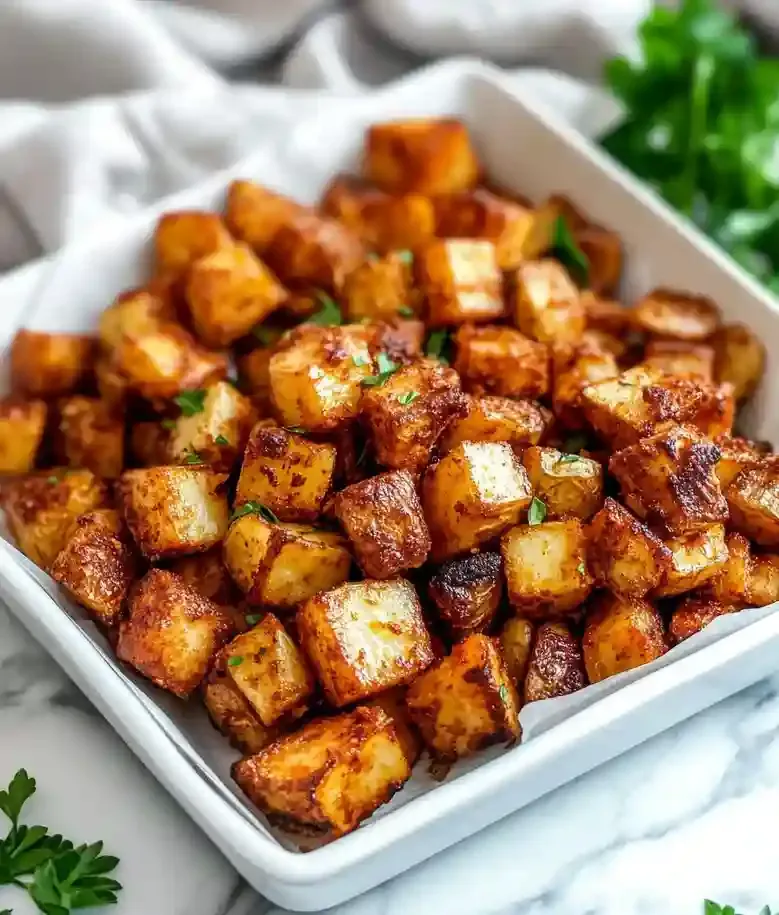 Crispy Air Fryer Breakfast Potatoes