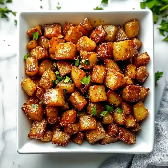 Crispy Air Fryer Breakfast Potatoes