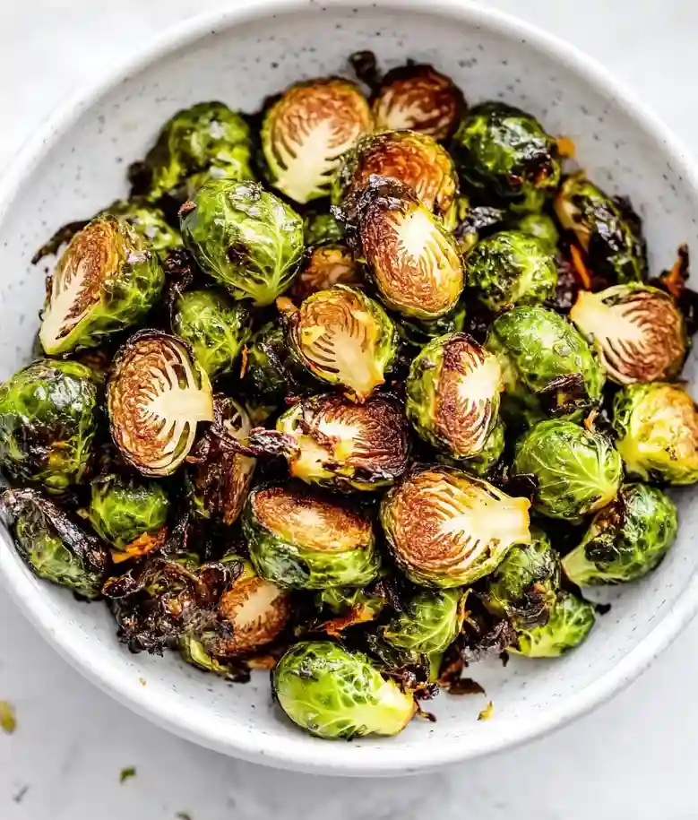 Crispy Air Fryer Brussels Sprouts