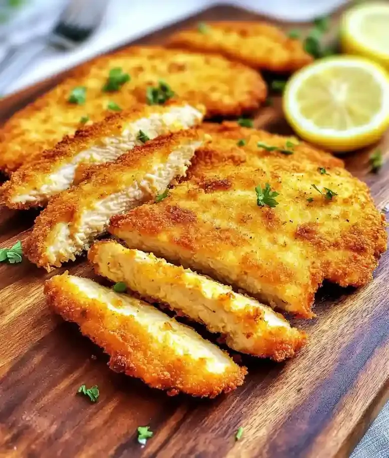 Crispy Air Fryer Chicken Cutlets