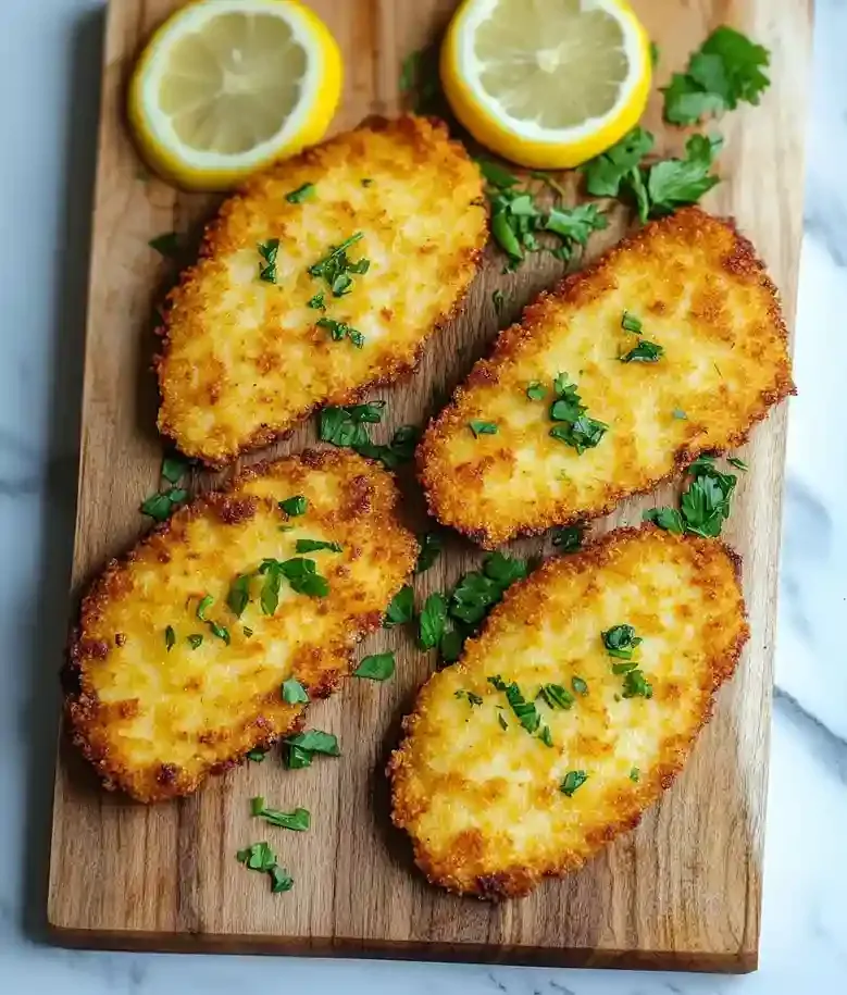 Crispy Air Fryer Chicken Cutlets