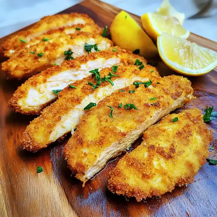 Crispy Air Fryer Chicken Cutlets