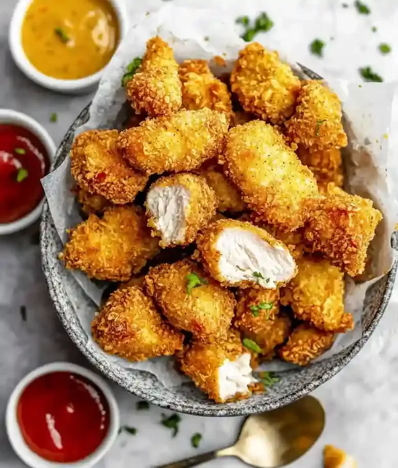 Crispy Air Fryer Chicken Nuggets