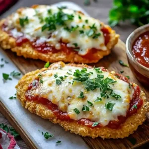 Crispy Air Fryer Chicken Parmesan
