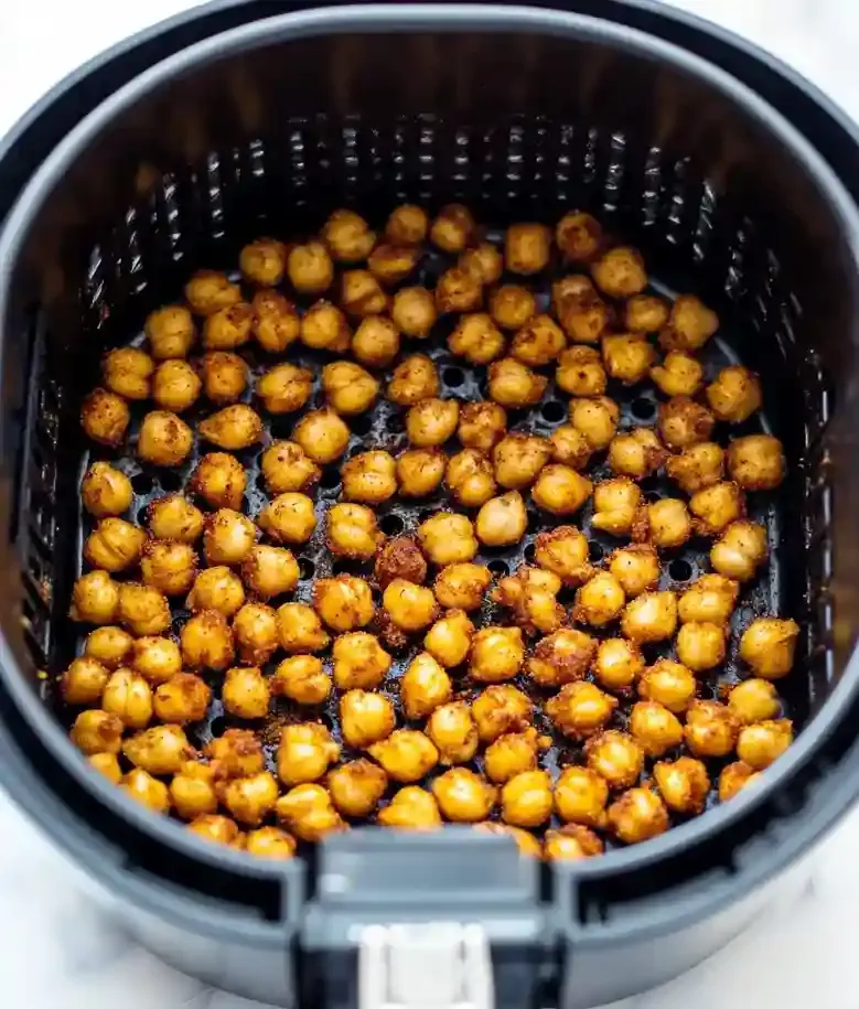 Crispy Air Fryer Chickpeas Recipe