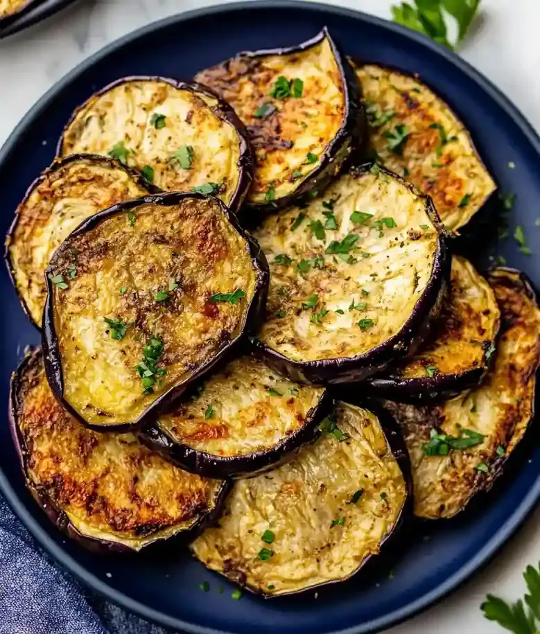 Crispy Air Fryer Eggplant Slices