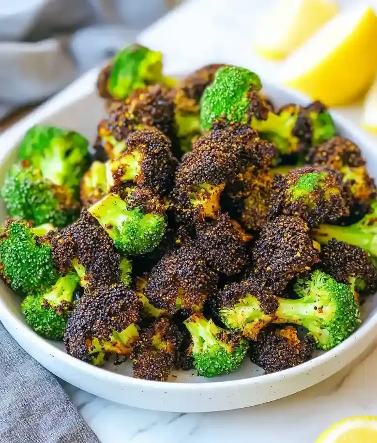 Crispy Air Fryer Frozen Broccoli