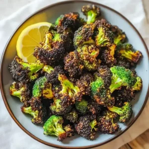 Crispy Air Fryer Frozen Broccoli