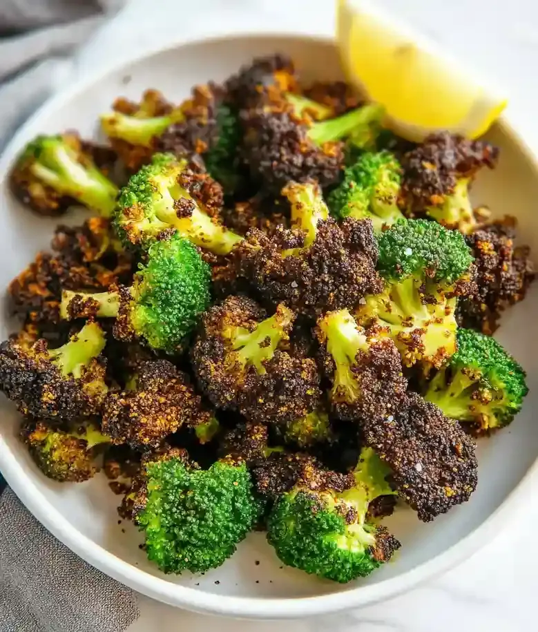Crispy Air Fryer Frozen Broccoli