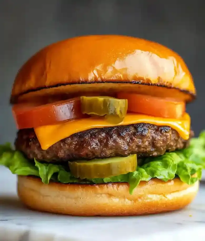 Crispy Air Fryer Hamburgers Recipe