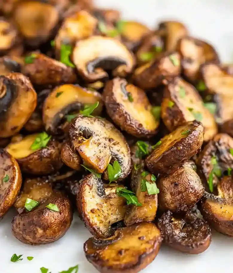 Crispy Air Fryer Mushrooms Recipe