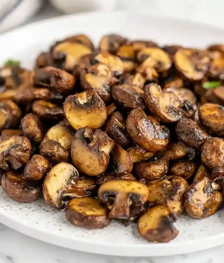Crispy Air Fryer Mushrooms Recipe