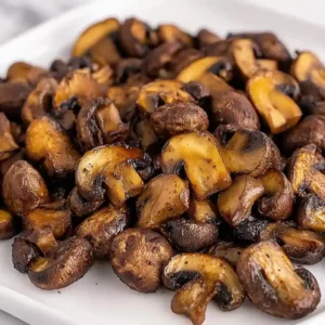 Crispy Air Fryer Mushrooms Recipe