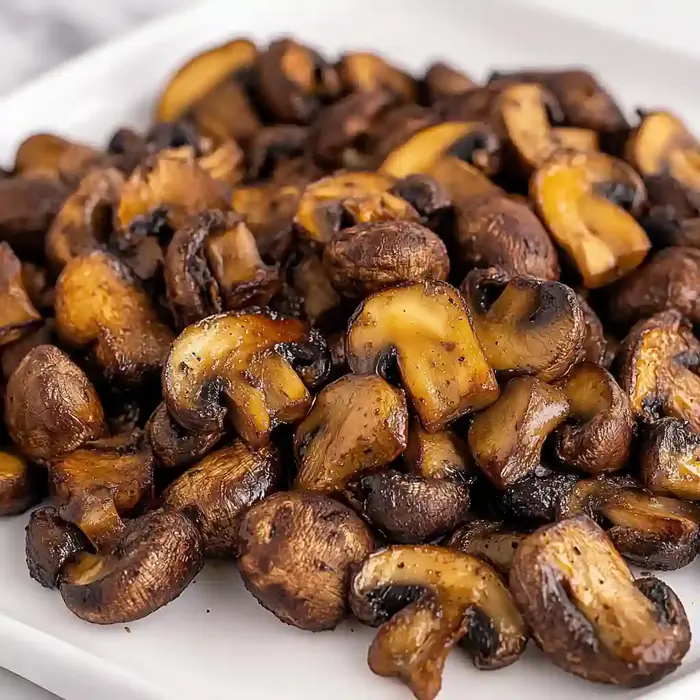 Crispy Air Fryer Mushrooms Recipe