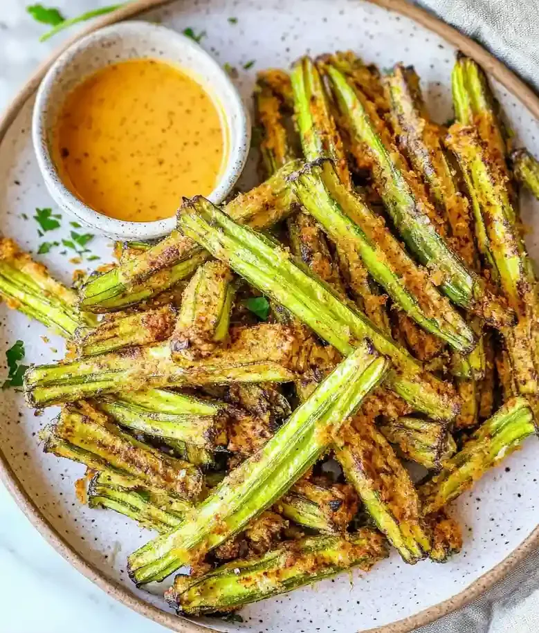 Crispy Air Fryer Okra Recipe