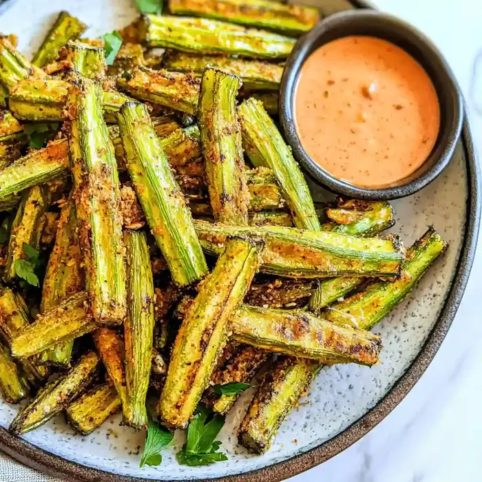 Crispy Air Fryer Okra Recipe