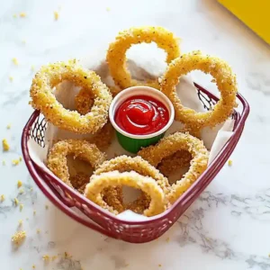 Crispy Air Fryer Onion Rings
