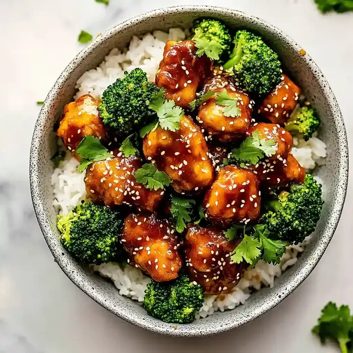 Crispy Air Fryer Orange Chicken