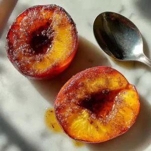 Crispy Air Fryer Peaches Recipe