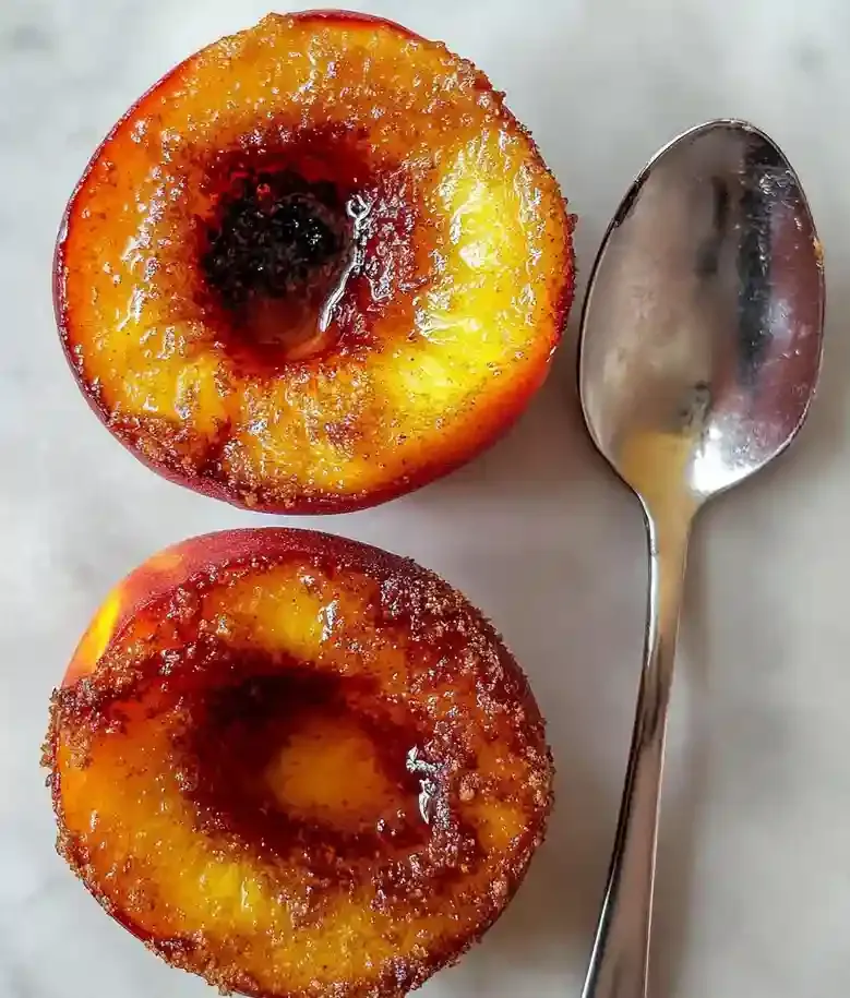 Crispy Air Fryer Peaches Recipe