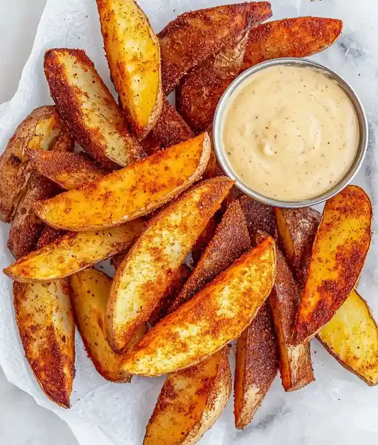 Crispy Air Fryer Potato Wedges